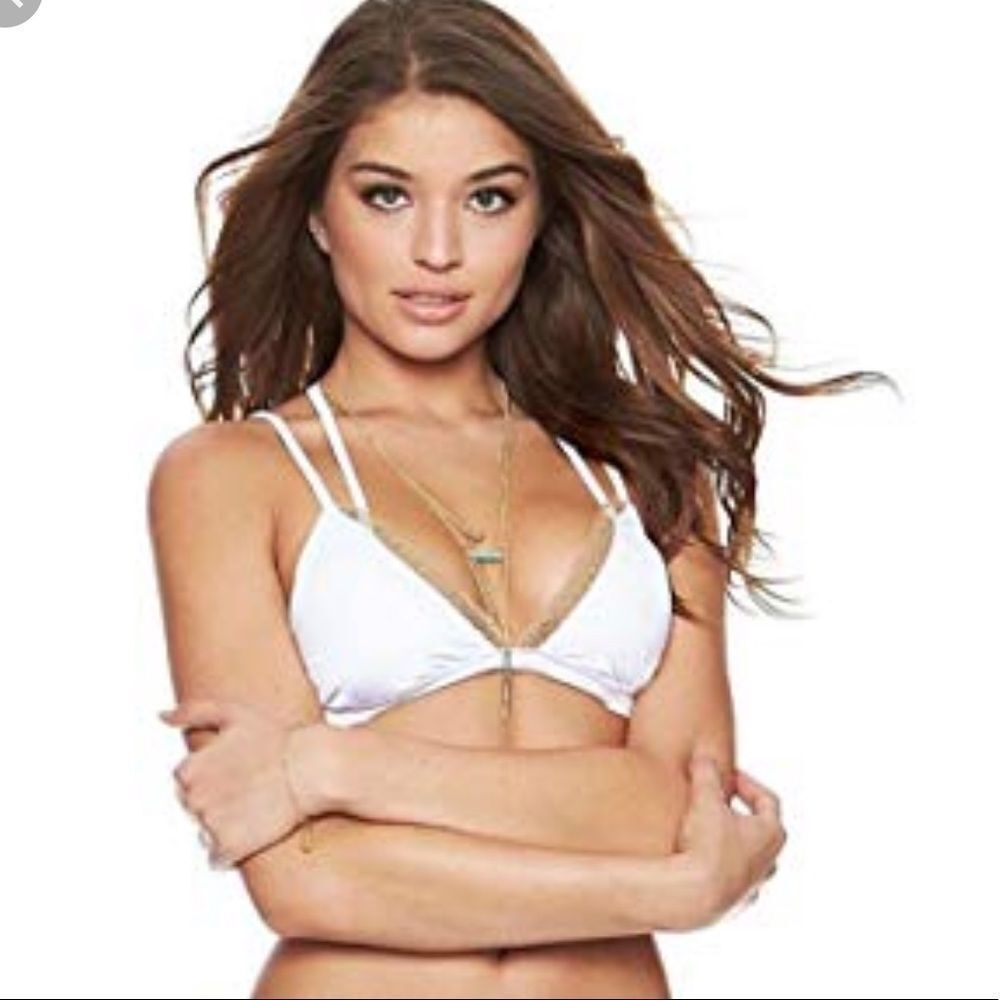 Beach Bunny Seascape Racerback Bikini Top nwt